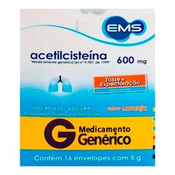 Acetilcisteina 600mg C/16 Ems