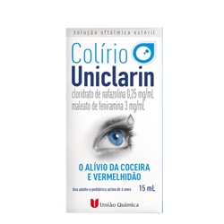 Uniclarin Colirio 15ml Un Quim