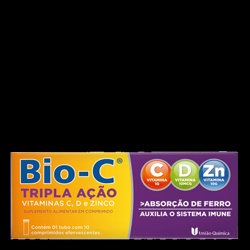 Bio-c Tripla Acao C/10 Cpr Eferv