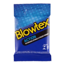 Preservativo Blowtex Action C/3un