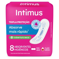 Absorvente Int Gel Normal Seca S/ab C/8*