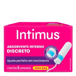 Absorvente Int Inter Med C/8