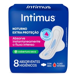 Absorvente Int Gel Noturno Seca C/ab C/8