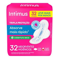 Absorvente Int Gel Tripla Prot 32un Seca Abas