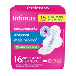 Absorvente Int Gel Normal Sec C/ab C/16 Un