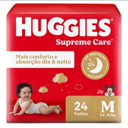 Fralda T Monica Huggie Supreme Jumbo M 9x24