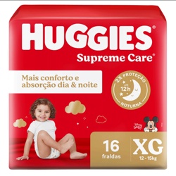 Fralda T Monica Huggie Supreme Jumbo Xg16
