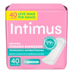 Absorvente Intimus Prot Diaria Antibac 40un