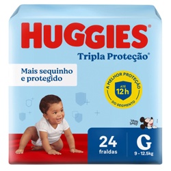 Fralda Huggies Tripla Prot Jumbo G 24un (9)