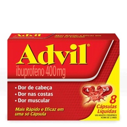 Advil Extra Alivio 400mg C/8 Caps