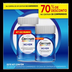 Kit Centrun Essentials Homen 60+30 Comp