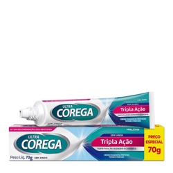 Corega Ultra Tripla Acao Creme 70g