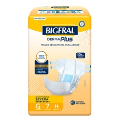 Fralda Bigfraldaal Derma Plus G 7un