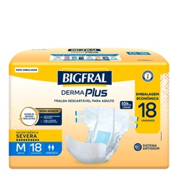 Fralda Bigfraldaal Derma Plus Econ M C/18