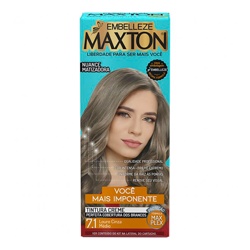 Tintura Maxton Pratica 7.1 Louro Cinza