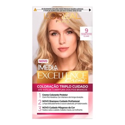 Tintura Imedia N 9.0 Louro Mt Cl