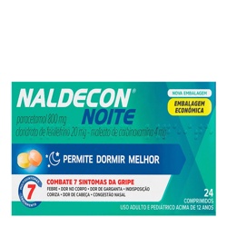 Naldecon Noite C/24 Cprs