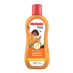 Shampoo Huggies 360ml Cachinhos Poderosos