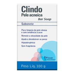 Clindo Pele Acneic Bar Soap Fr 100g