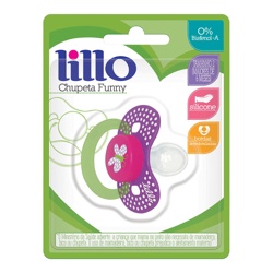 Chupeta Funny Menino E Menina Ort Sil Lilas