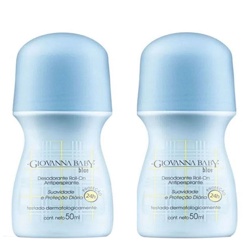 Desodorante Giovanna Baby Roll On 50ml Blue C/2