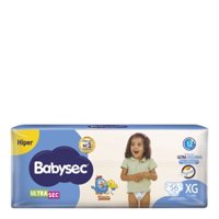 Fralda Babysec Hiper Xg C/56