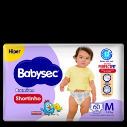 Fralda Babysec Shortinho Hiper M C/60 (2)