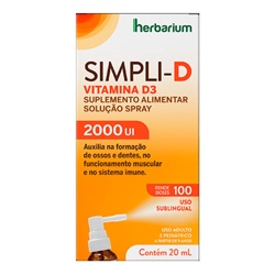 Simpli D 2000ui Sol Spray 20ml