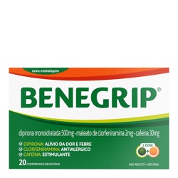 Benegripe 500mg 20comp
