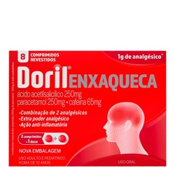 Doril Enxaqueca C/8cprs