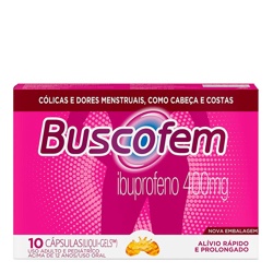 Buscofem 400mg C/10caps