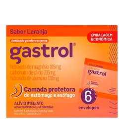 Gastrol Laranja Sache 6x5g