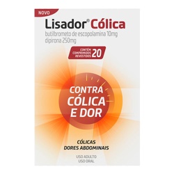 Lisador Colica 10+250mg C/20 Comp