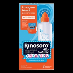 Rinosoro Alto Vol Inf 0,9% C15 Saches