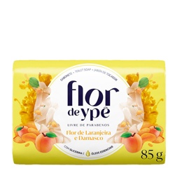 Sabonete Flor De Ype Laranj E Damasco 85g