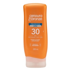 Protetor Sol Cenoura_bronze Fps30 200ml