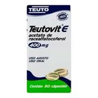 Teutovit E 400mg C/30 Caps Teuto