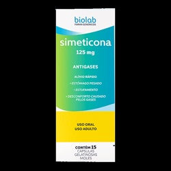 Simeticona 125mg C/15caps