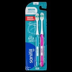 Escova Dental Sanifill Indicativa Macia C/02