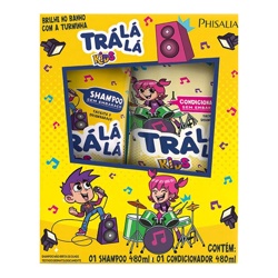Kit Tralala Kids Sem EmbaraÇo (sh+cond)