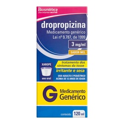 Dropropizina 3mg Ml Xpe Ad 120ml Bio