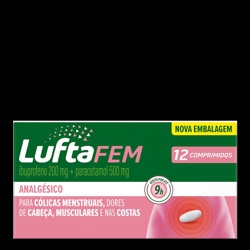 Luftafem C/12 Caps Gel