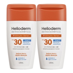 Kit Helioderm Suncare Fps30 2x120ml