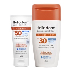 Kit Helioderm Suncare Facial Fps30+fps50
