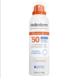 Helioderm Suncare Fps50 Spray 200ml