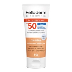 Helioderm Suncare Fps50 Facial C/cor 50g