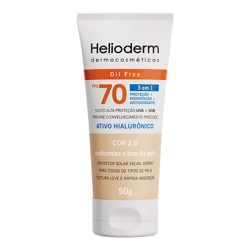Helioderm Facial Bege Claro Fps70 50g