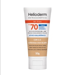 Helioderm Facial Bege Medio Fps70 50g