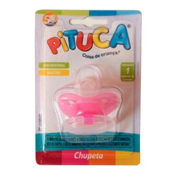 Chupeta Red Sil Recem Nasc Rosa Pituca