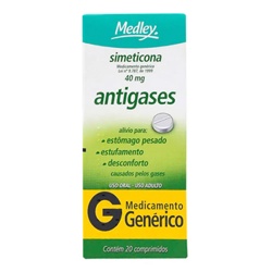 Simeticona 40mg C/20cpr Medley